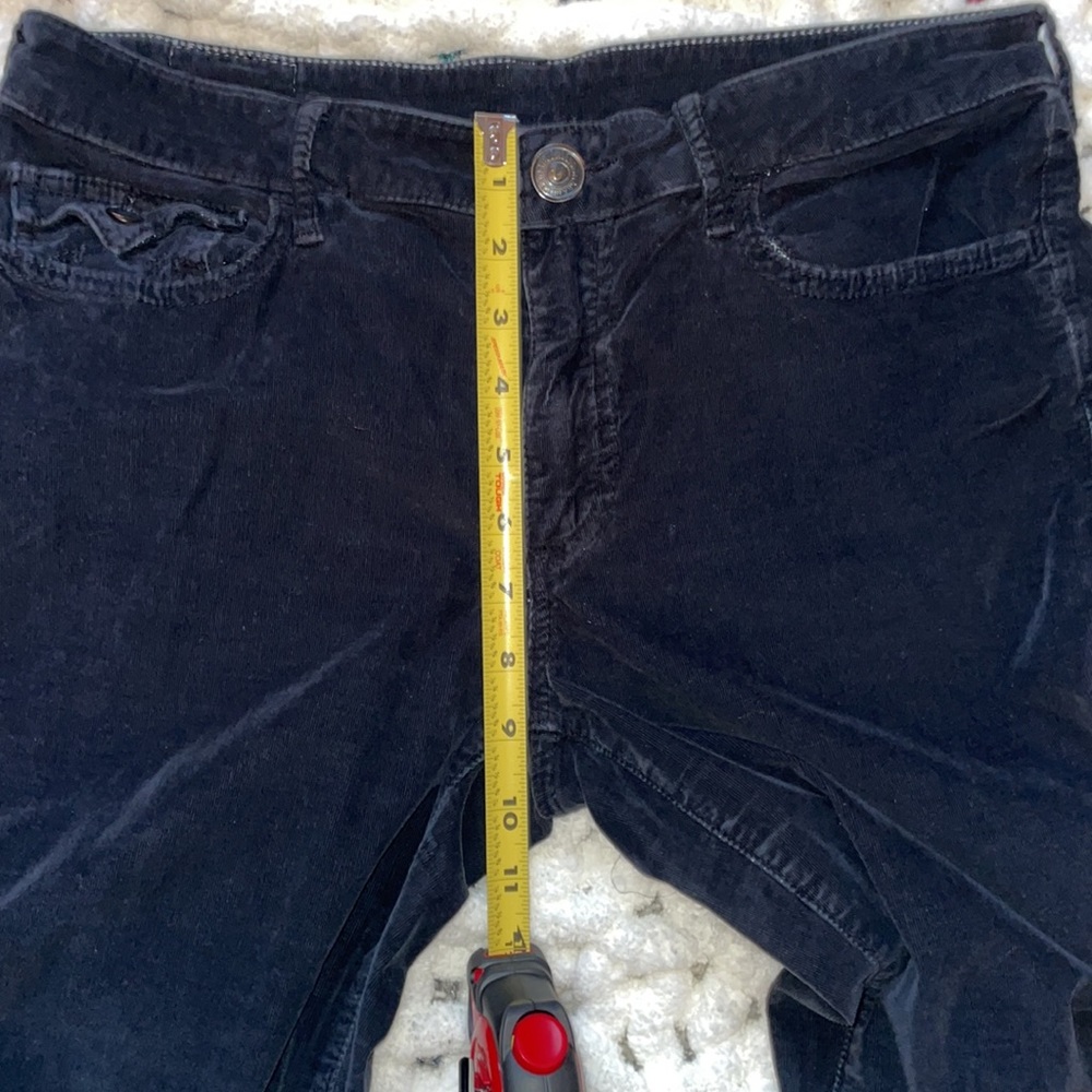 True Religion Halle with Flaps Corduroy 30 Black - Picture 7 of 16